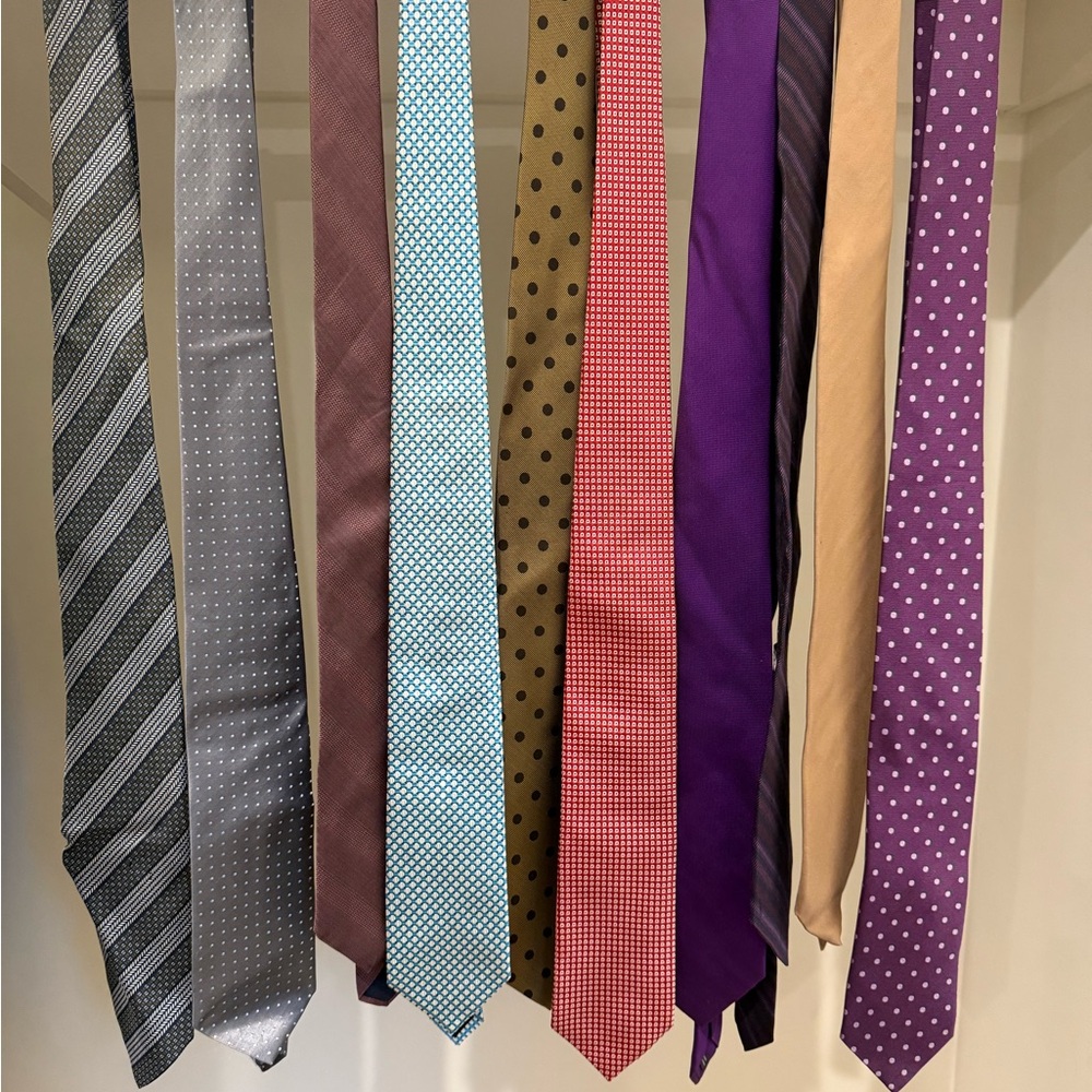 Celebrity owned Men's Tie Collection - Assorted Colors